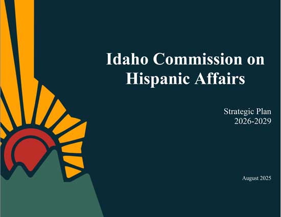 Idaho commission on hispanic affairs strategic plan cover