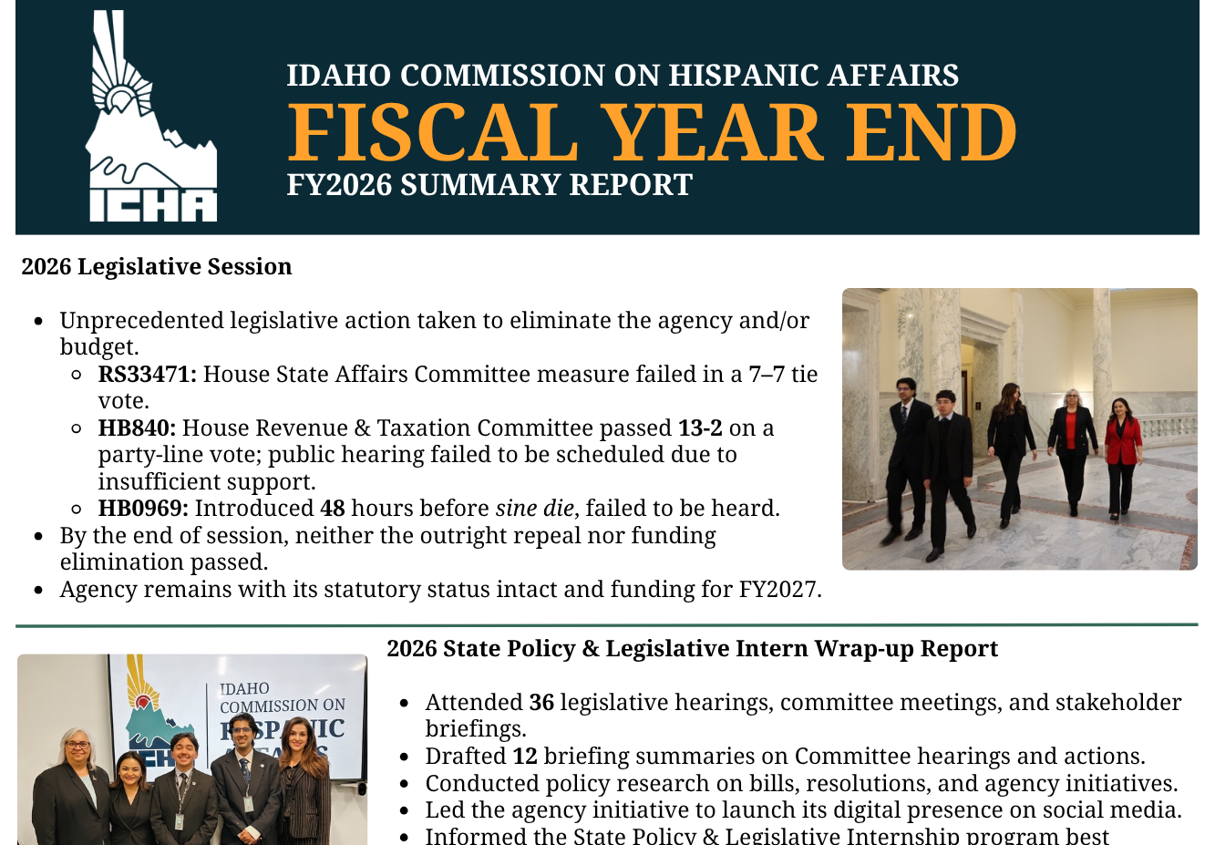 FY2026 Fiscal Year End Report
